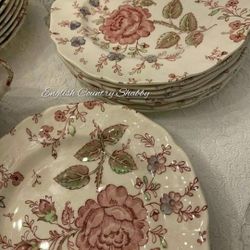 Rose Chintz China By Johnston Bros