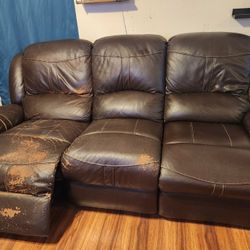 Free!!! Double Reclining Couch