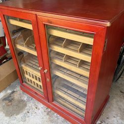 Commercial Or Large Humidor With A Humidifier 