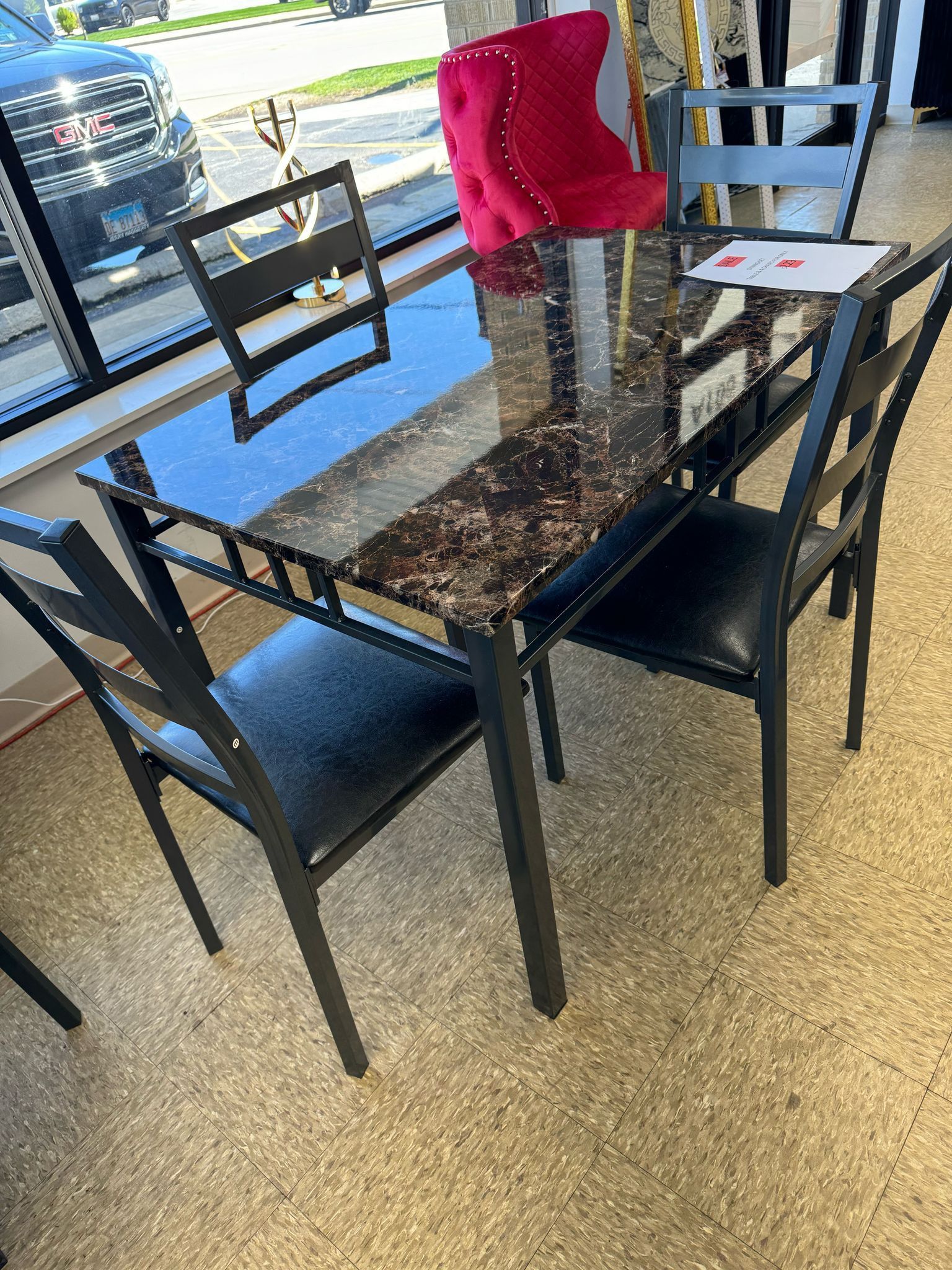 Dining Table With 4 Chairs Brand New Set $199 Only Furniture