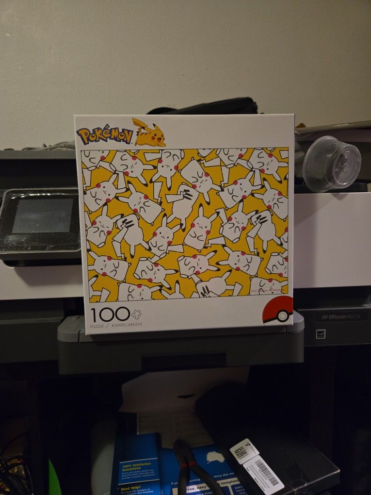 Pokemon Puzzle With Pikachu 100 Pieces