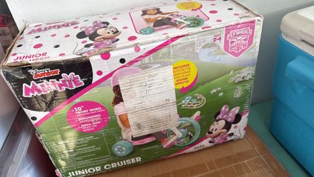 Disney Minnie Mouse Big Wheel Junior Rider Tricycle