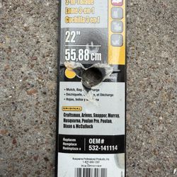 Mower Blade Huskvarna 22”. S.W.Arl
