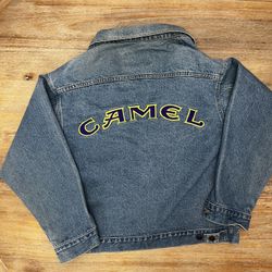  Vintage Camel Denim Jacket 