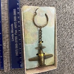 Airplane Keychain 