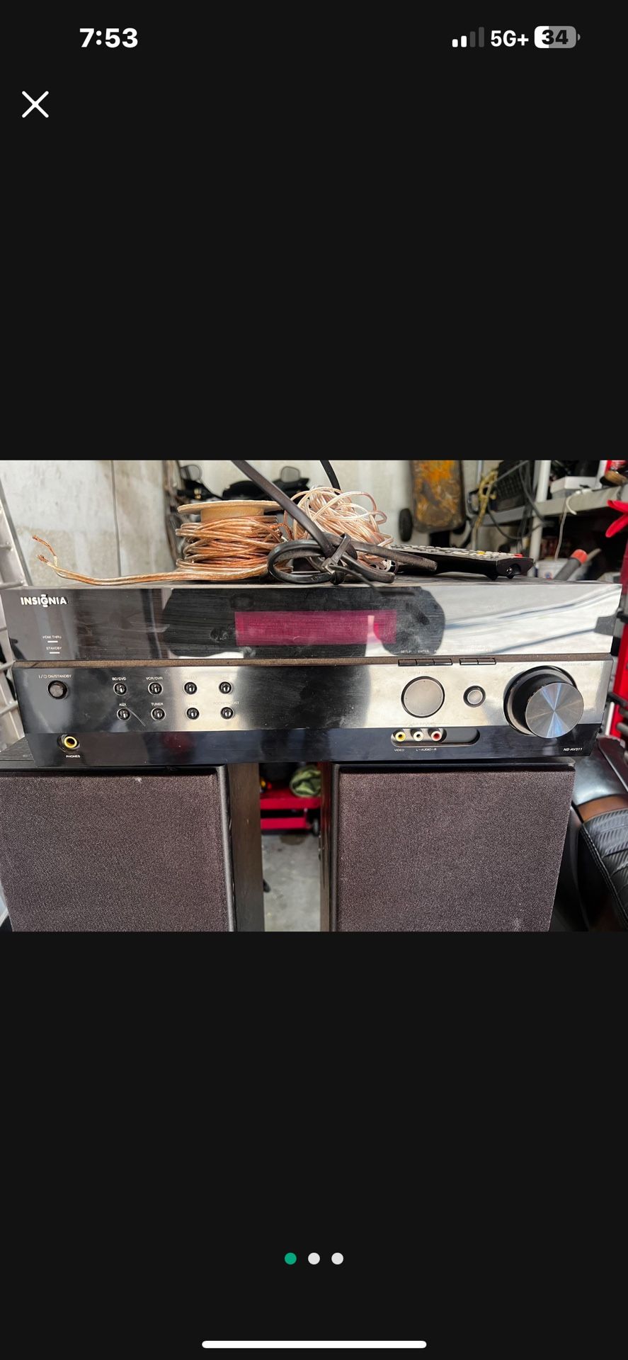 Receiver And Speakers