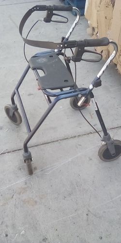 Large folding walker