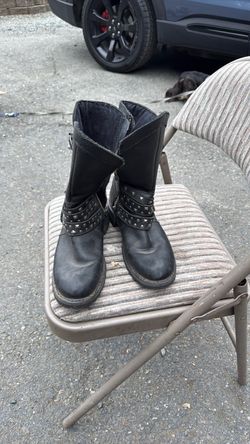 Women’s Harley-Davidson Leather Motorcycle Boots – Size 9