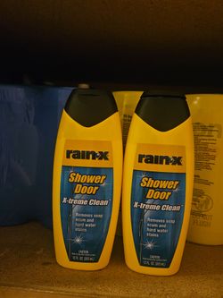 Rainx shower door cleaner