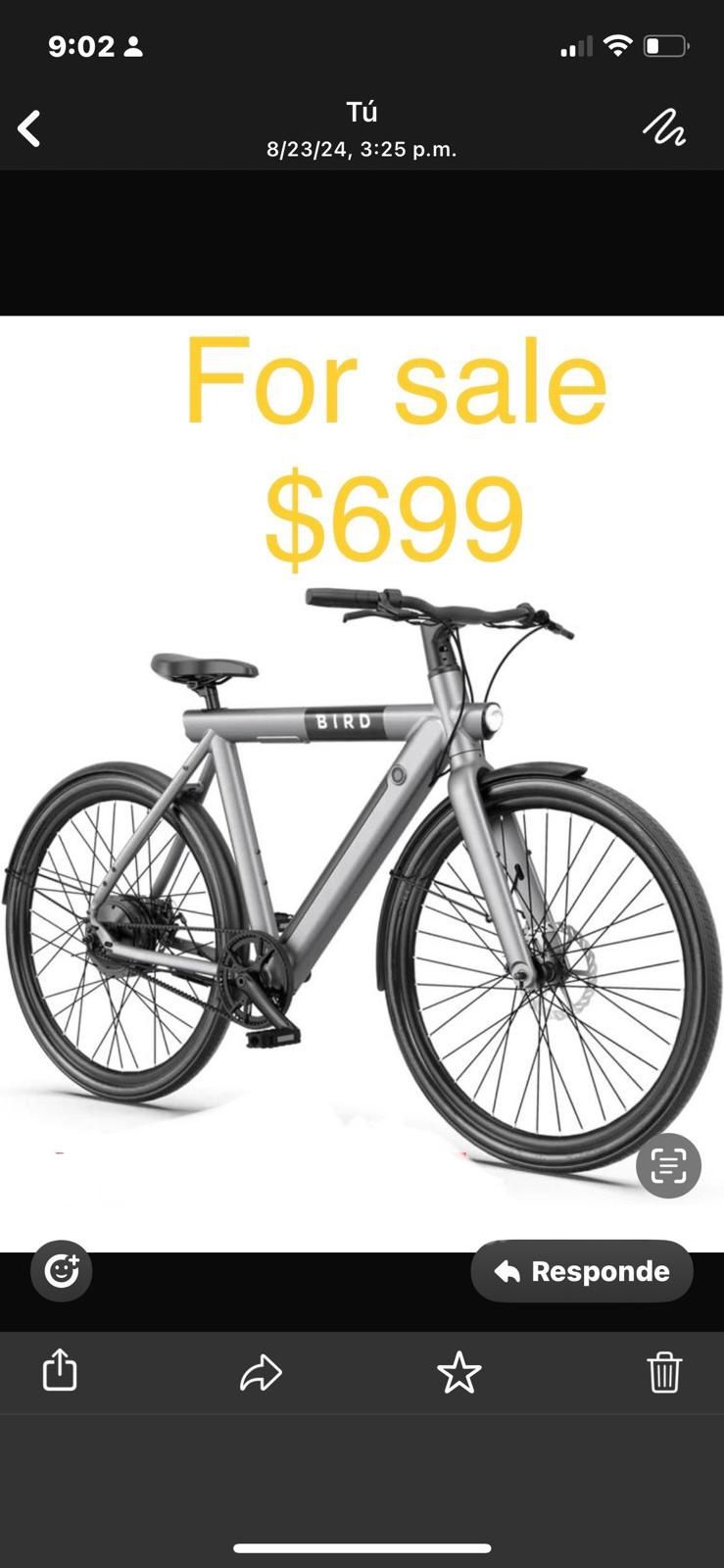 Se Vende Bicicleta Eléctrica