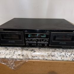 Onkyo TA-RW144 Dual Auto Reverse Cassette Deck, Dolby