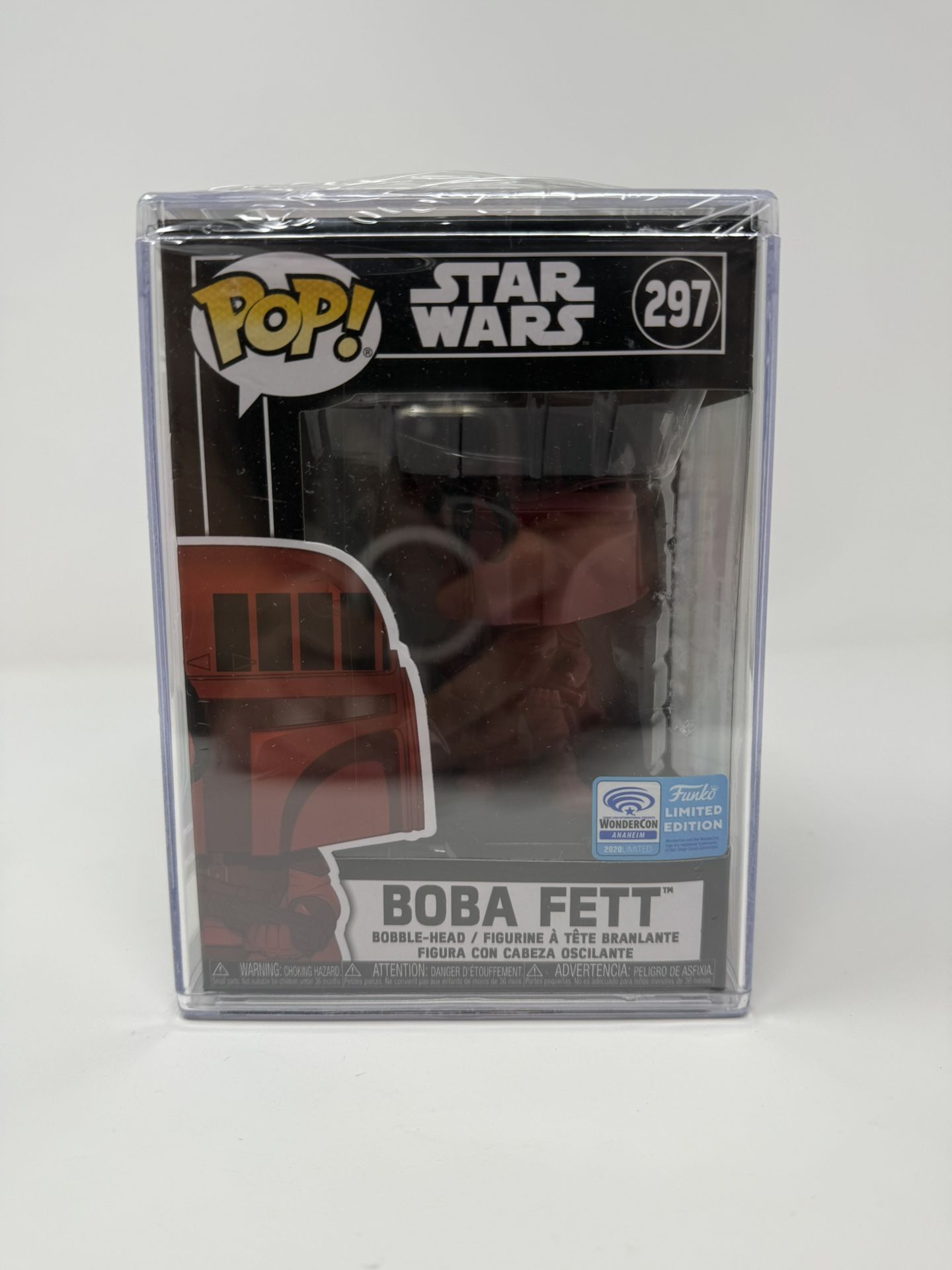Boba Fett Funko Pop #297 Hard Case Wondercon Editon