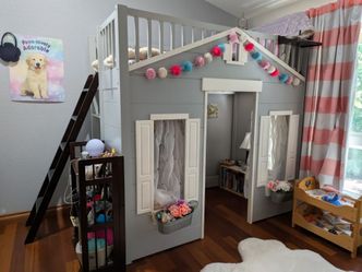 Pottery Barn Playhouse Loft Bed