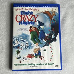 Eight Crazy Nights 2 Disc Special Edition DVD Adam Sandler Holiday Animated Movie