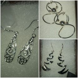 SILPADA 925 Silver Earrings YOUR CHOICE