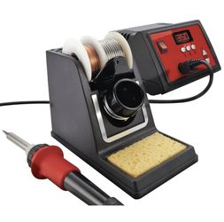  Radioshack 60-Watt Digital Soldering Station/LED Magnifier/Rosin Core Solder 
