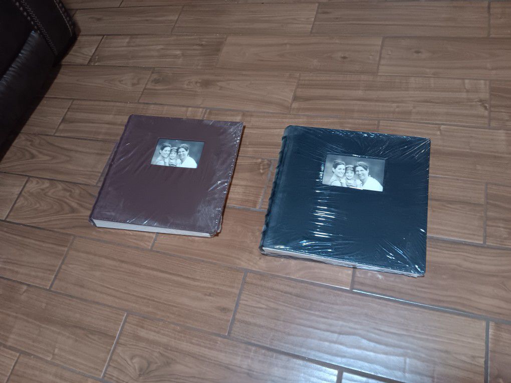 2 Photo Albums. Sealed. Never Opened 