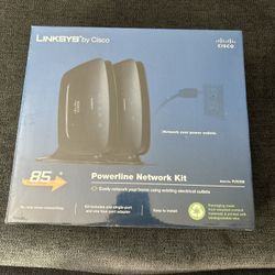 Cisco-Linksys PLTK300 PowerLine Network Kit Network Adapter Factory Sealed NEW 