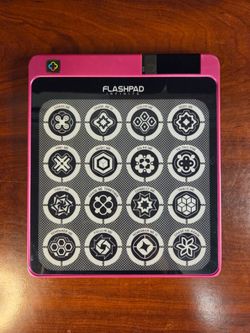 🎮 FlashPad Infinite Handheld Touch Light & Sound Game (Pink) 🎮