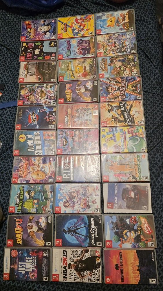 Nintendo Switch games