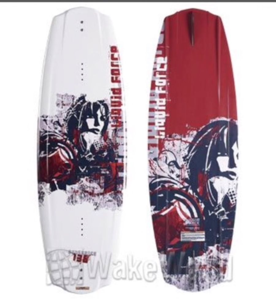 Liquid Force Substance 138 Wakeboard w/Sphynx Bindings Liquid Force Day Tripper Deluxe Board Bag