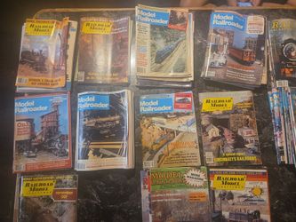 Model railroader magazines
