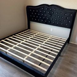 New King Size Platform Bed Frame 