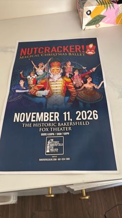 Nutcracker Magical Christmas Ballet Event Poster
