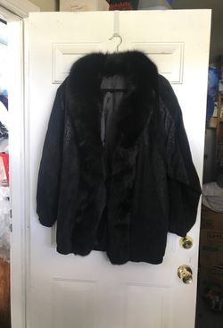 Leather jacket