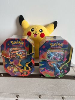 Pokemon M Charizard X&Y tins