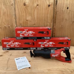 Milwaukee M18 Fuel Super Sawzall Brushless Reciprocating Saw Model 2722-20 (Tool Only)I