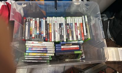 Xbox 360 And Xbox 1 Games, PS3 And PS4  Games As Well