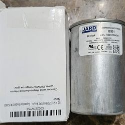 80 + 5 x 370/440 VAC Round Dual Run Capacitor by # 12801