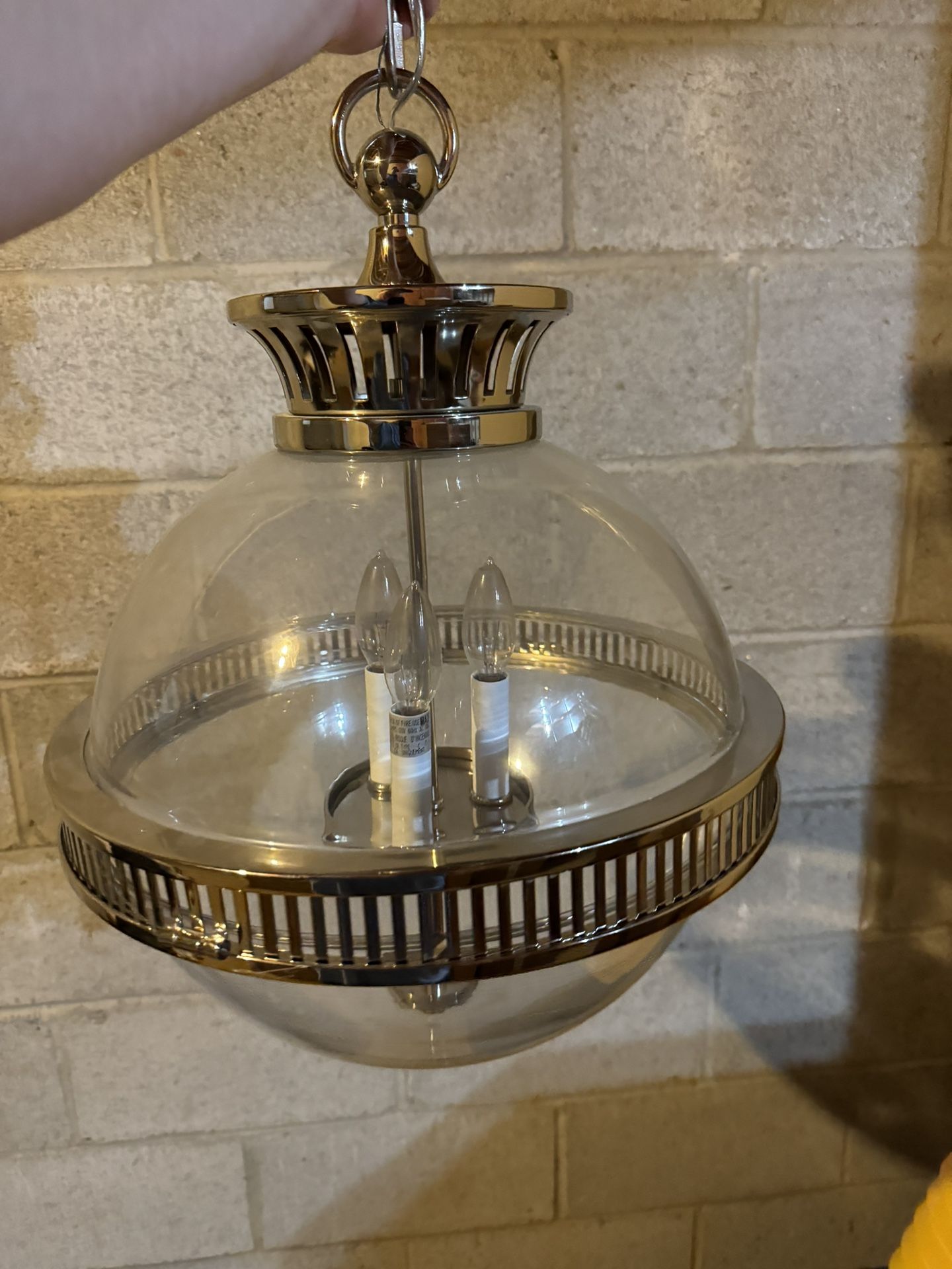 Glass Light Fixture