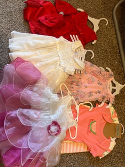 3-6 all dresses and 6-9 set