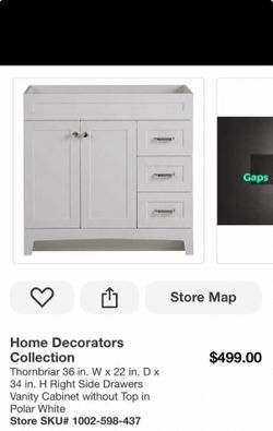 Brand new Bathroom cabinet vanity