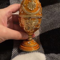 Golden Faberge Like Egg