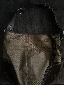 Y2K COACH Suede Soho Hobo