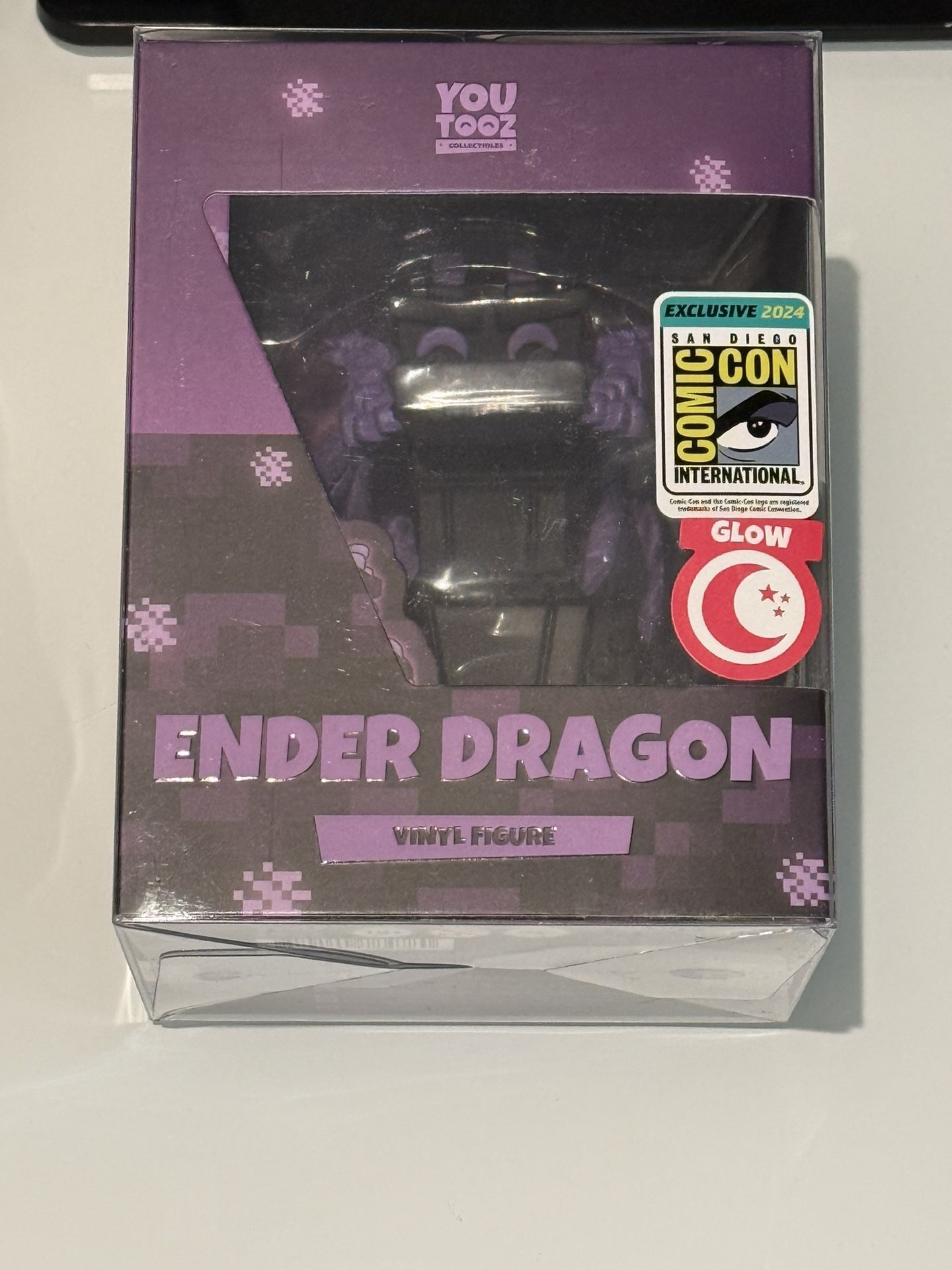 2024 SDCC Exclusive Minecraft GITD Ender Dragon With DLC by YouTooz LE 500
