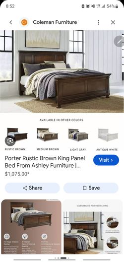 California King bed set