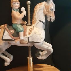 Vintage Music Box Carousel Waltz 