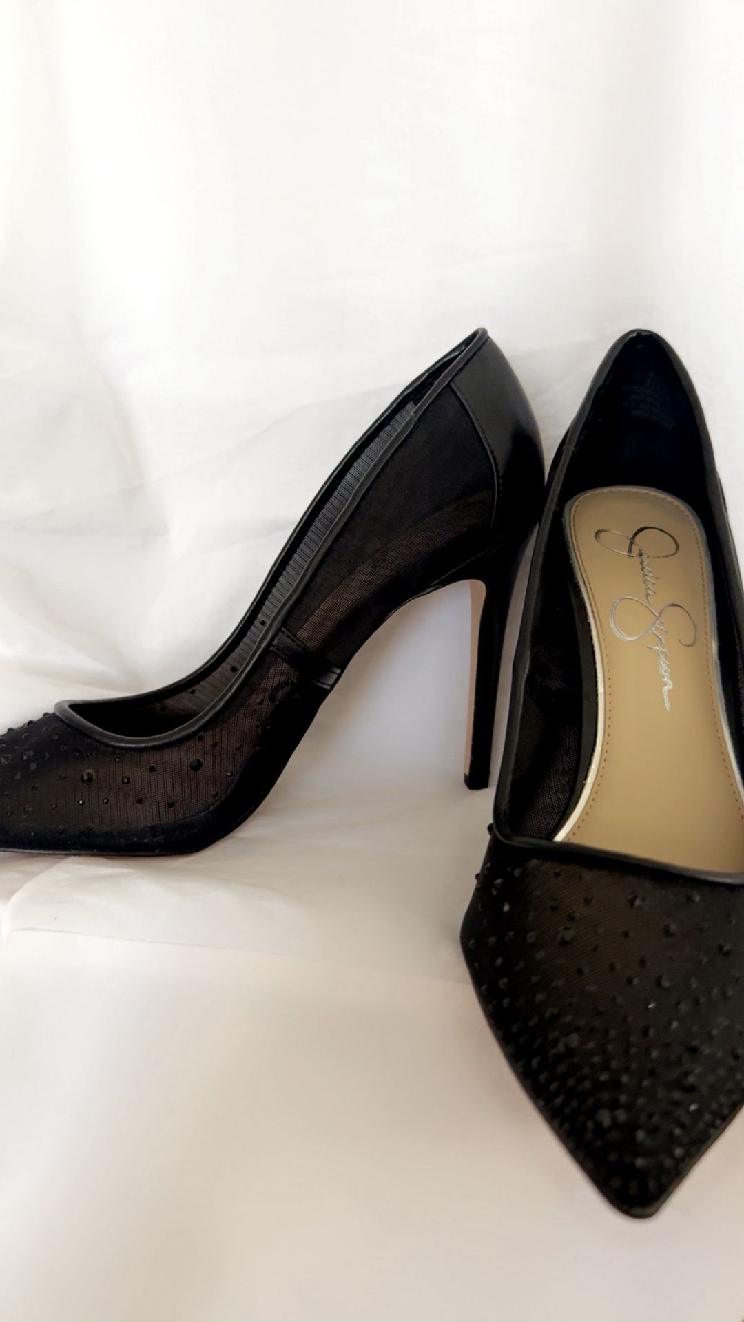 JESSICA SIMPSON BLACK HEELS
