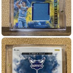 Lamelo Ball Rookie Card Jumbo Patch /10