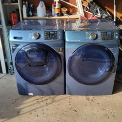 Samsung Washer And Gas Dryer Set 