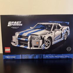 LEGO: 2 Fast 2 Furious Nissan Skyline GT-R (R34) Car SET: #42210