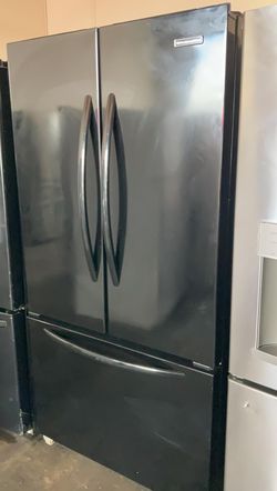 Kitchen Aid 3 Door Black Refrigerator
