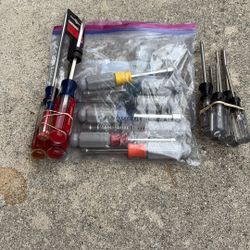 Craftsman 7 Piece Metric Nut Driver Set,  6 Piece Torx Set, 5 Piece Screwdriver Set