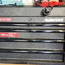 Tool Box With Painting And Sanding Equipment 