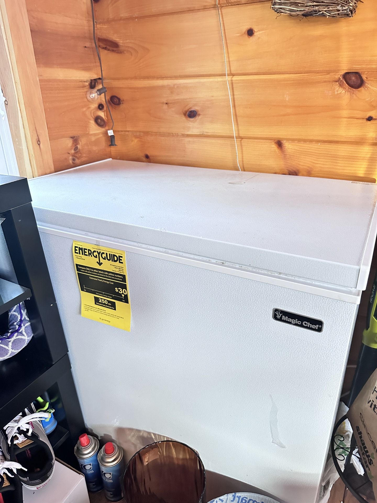 Chest Freezer in White 7.0 cu. ft 