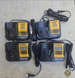 Dewalt 20v Chargers Brand New